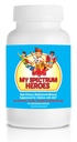 My Spectrum Heroes Children 's Multivitamin Dodatek - Acetyl- l- karnitin, Cholin, Coenzym Q10, Inositol, MSM, MTHF, NAC pro denní nutriční pomoc a kognitivní zdraví (150 Kapsle)