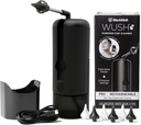 Wush Pro by Black Wolf- Deluxe voda poháněná Ušní čistič - Safe & Effective - Electric Triple Jet Stream 3 Nastavení tlaku pro ušní vosk Buildup - Ušní vosk Odstranění kit- Odolnost proti vodě USB dobíjecí