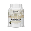 Core Nutritionals PRO Gourmet Protein Blend 124; Syrovátka Protein Blend 124; s MCTs & Digestive Enzymes PHAR124; Trvalé uvolnění protein & Recovery Support PHAR124; 28 Servings (Masivní Vanilla Cupcake)