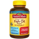 Příroda Vyrobeno Omega 3 Doplňky rybího oleje, 550mg per Serving, Rybí olej Omega 3 Doplňky jako Ethylestery pro zdravou podporu srdce, 300 Softgels, 100 Den Dodávka