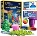 National Geographic Amazing Chemistry Set - Chemie Kit s 45 vědeckými experimenty včetně Crystal Growing and Reactions, Science Kit for Kids, STEM Gift for Boys and Girls (Exkluzivní)