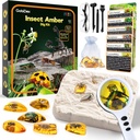 GobiDex Amber Dig Kit- Umělý hmyz Resin, Excavate 6 Insects Speciments, STEM Geographic Vzdělávací Bugs Hračky, Excavation Hračky pro zábavné Bugs Party Favors, Věda Kits pro děti Věk 6-8 8-12