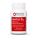 PROTOKOL PRO LIFE BALANCE methyl B12 1,000mcg - Vitamin B12 pro metabolismus homocysteinu - Podpora mozku Zdraví a zdravotní nervový systém - Kosher, Halal & Vegan - 100 Lozengů