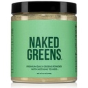 NAKED Super Green Powder Organic Green Supplement - Pouze 10 Premium ingredience - Vegan, Non-GMO, Prebiotic a Probiotic - 35 Služební