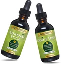 Přejít Nutrients Adrenal Edge & Nascent Jod Dodatek 124; High potency Liquid Drops - Non- GMO, Gluten- Free Jod Edge Dodatek 124; Energy & Únava dodatek Cortisol Manager Liquid Drops