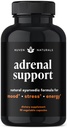 Adrenal Support - Cortisol Manager & Adrenal Support Supplements with Ashwagandha Extract, Rhoddiola Rosea, Holy Basil na podporu stresu, Únava & Energie 124; Adaptogeny pro denní podporu 124; 60 Kapsle