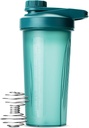 Pan Pen- Shaker Lahve pro proteinové směsi s Twist Cap, 28 oz, Protein Shaker Lahvička s Wire Whisk Ball, Shaker Cup, Mixer Lahvička