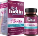Produkty čistoty MyBiotin ProClinical - Silnější vlasy Začínáme v 3 týdnech & Fights Wrinkles - MB40X Patented Biotin Matrix w / Astaxanthin - 40X Více rozpustný vs Obyčejné Biotin 30 Veg Cap
