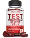 Atlantis Nutrition Testosteron Booster pro muže Gummies - Muž Vylepšení, Zvyšuje energii, & Optimalizuje fyzickou výkonnost Vyjádřený w / Tribulus, Nadržený Kozí Tráva, Saw Palmetto, Maca Root - 60 Gummies