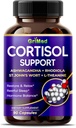 GriMed Ashwagandha Rhoddiola 14,150mg - x 10 Power with St.John 's Wort, L-Theanine - Restore & Relax, Restful Sleep - USA Made & Tested (90 Počet (balení po 1))