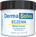Dermasolve plné tělo Eczema Relief Lotion Cream - Flare Control Terapie Balzám, který chrání, hydratuje, a opravuje pokožky děti, Děti & Dospělí - Steroid Free (4 Fl Oz, 1)