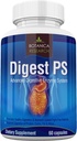 Digest PS: Advanced Digestive Multi Enzymy Support Supplementary - Denní Essential Digestion System Cleanse: Bromelain, Lipáza, Amyláza, Lactase, Protéza, Pectináza, Peptidase Vegetarian Capsule Pills