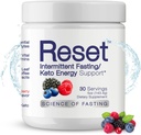 Reset Wild Berry 6 Energy Electrolytes, Methyl B12, Methyl folát, Pink Sea Salt, Green Tea Leaf & Green Coffee Bean Extracts, Super B Complex, Biotin, Zinek, 72 Stopy Minerály