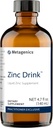Metagenika zinkový nápoj - stopové minerální látky - imunitní systém & enzymy Support * - se zinkem sulfát - Non- GMO, gluten- Free, Vegetarian - 4.7 fl oz