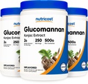 Nutricost Glucomannan Powder 500G (3 láhve)