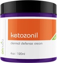 Ketozonil Organic based Dermal Defense Cream - 4OZ OTC Jock Itch Cream Sportovci Léčba nohou