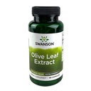 Swanson Olive Leaf Extract Kapsle s 20% Oleuropein - Poskytuje imunitní podporu, podporuje kardiovaskulární systém zdraví a podporuje zdravý krevní tlak - (60 Kapsle, 750mg každý)