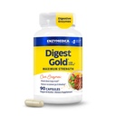 Enzymedica Digest Gold + ATPro, Maximální síla, Fast- acting, Pomáhá Digest Velké jídlo, pro nafouknutí a plyn, 90 Kapsle