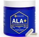 NATURAL STACKS Alfa kyselina lipoová 600mg w / lykopen a vitamin C - dodatek pro imunitu a buněčnou funkci - dodatek pro zdraví mozku