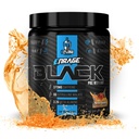 eFlow Nutrition Enrage Black High Stimulant Pre Workout Dodatek - Předcvičení prášek na zvýšení energie, čerpadla a sílu - 4 Flavors (30 Služeb) (Sour Mango)