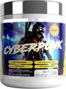 CYBERPUNK Gaming Powder Supplement 124; Energy & Focus Nootropní nápoj 124; Adaptogen Formule + Vitamíny & Minerály 124; Přírodní ingredience 124; 40 Služeb (Banán)