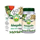 BASIC AYURVEDA Ashwagandha Tablety - 1000mg CV124; Zimní třešňový bylinný dodatek CV124; Plant- based Formule pro denní rutiny CV124; přírodní kořenový extrakt pro muže a ženy CV124; 40 Tablety