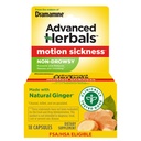 Od Makers of Dramamin, Pokročilé Herbals, Non- Drowsy, Motion Nemoci Relief, Made with Natural Ginger, 18 Počet