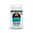 Zdroj Naturals Essential Enzymes 500mg Bio- Alligned Multiple Enzyme Doplněk Bylinné Defense for Digestion, Gas, Zácpa & Bloating Relief - Podporuje imunitní systém * - 60 Vegetariánské kapsle