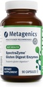 Metagenika SpectraZyme Gluten Digest Enzymy - Digestivní enzym - Nápověda Digest Wheat, Barley & Rye Grains * - Gut Health Supplement * - Non- GMO, gluten- Free & Vegetarian