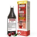 Emulsión de Escotia with Cod Jaterní Oil - Cherry Flavor - Vitamíny A, D, E & B1 for Immunication and Jaterní Supplementary - Liquid Supplement for Kids - 15.3 Fl Oz Auth124; 1-Pack