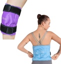 REVIX Knee a Back Ice Pack pro zranění opakovaně použitelné, Gel Ice Wrap s Cold Compress terapie