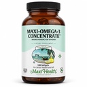 Omega 3 Dodatek k rybím oleji pro ženy a muže - Trojitá síla 2000 mg Rybí olej s Omega 3 mastné kyseliny doplňky včetně EPA, DHA - Podpora pro srdce mozku a společné zdraví Kosher 90 Softgels