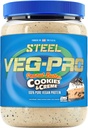 Ocelové doplňky Veg- PRO 124; Vegan Protein Powder, Peanut Butter Cookies & Creme OF 124; 25 Servings (1,93lbs) OF 124; Vegan Protein Powder s BCAA Amino Acid OF 124; Non Dairy Butters 124; Low Carb Formule