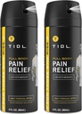 TISL Cryoterapie Bolest Relief Spray, 3 Oz (Balení 2) Cílené bolesti krku, kloubní a svalové bolesti Relief s organickým, Plant- based Menthol, okamžitá chlazení pro artritidu, záda a kolena bolest