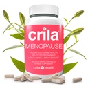 Crila Zdraví Menopauza Doplňky pro ženy - 60 Ct. I noční pocení & horké záblesky Menopauza Relief pro ženy bez estrogenu, přírodní složky, snížení moods swings, únava a nafouknutí *