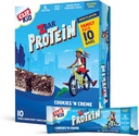 CLIF KID ZBAR - Protein Granola Bars - Cookies a Creme Flavor - Non-GMO - Organic-Oběd Box Snacks (1.27 Ounce Energy Bars, 10 Počet)