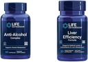 Life Extension Játra Podpora zdraví Bundle s anti- alkoholový komplex a vzorec účinnosti jater