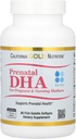 California Gold Nutrition Prenatal DHA, Omega33 Fatty Acids DHA a EPA Plus Cholin pro těhotné a kojící matky, 900 mg, 60 Fish Gelatin Softgels (450 mg na Softgel)