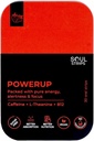Soul Strips Power Up - Cvičení + Energy Oral Strips s kofeinem, L- Theanin, Vitamin B12, Jahodová Flavor, Vylepšení metabolismu, Rychlé Absorb, Denní použití, Nulový cukr, Vegan, 30 Strips Pack