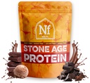 Nutra Farms Stone Age Protein 124; gluten- Free Egg White Protein Powder 124; Egg White Powder 124; Dairy Free, Cukr Free & Gut- Friendly Obr124; Čokoláda, 2 kg