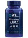 Life Extension Curcumin a vitaminy D & K s Sea- jód kapsle pro imunitní, kost, srdce a štítné žlázy