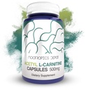 Nootropics Depot Acetyl L- karnitin Kapsle 124; 500mg IR 124; 90 Count IR 124; HCL Form IR 124; Energetický doplněk IR 124; Podporuje Mitochondriální funkce IR 124; ALCAR HCL