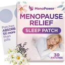 Cooling Comfort Sleep Patches for Women - Menopauza Relief for Better Sleep Aid - Sleep Supplement for Relaxation & Extra Strength - Podpora horkých záblesků, Kvalita spánku a snížení únavy - 30 Záplaty
