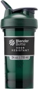 BlenderBottle Shaker Lahvička Pro Series Perfect for Protein Shakes and Pre Workout, 24-Ounce, Green
