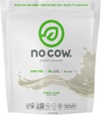 No Cow Vegan Protein Powder, Purely Plain, 26g Plant Based Protein, Recyclable Bag, Dairy Free, Soy Free, No Sugar Addited, Keto Friendly, Gluten Free, Přirozeně Sweeced, Non GMO, Kosher, 1.74 Pound