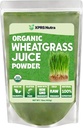 XPRS Nutra Organic Wheatgrass Juice Powder - Sustainable Grown - Instant Wheat Grass Juice Powder Made from Concentrated Juice - Více potentní než Organic Wheatgrass Powder - 16 Ounce