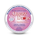 Tři Lollies Queasy Drops - Sour Malina Flavor - Travel Nemoci & Nausea Relief, Soottes Žaludek & Suchá ústa, Přírodní ingredience - 21 ct