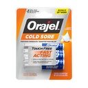 Orajel Touch Free Cold Sore Treatment .12oz, Liquid Formule, Poskytuje okamžité a cílené zmírnění bolesti, Bonus Size, 6 aplikátory.