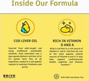 Generické Cod Játra Omega mastné kyseliny s vitaminem A & D Cod Játra Oil kapsle pomoci snížit společnou bolest a udržet imunitní systém pro Unisex