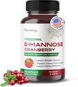 Lipozomální D- Mannose Cranberry Dodatek - 180 Kapsle Cranberry 124; Uva Ursi, Hibiscus, Black Pepper Crandu124; Enhanced Absorpční vzorec 124; Non- GMO, gluten- bez